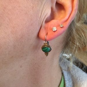 Sundance Silver & Malachite Earrings